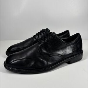 Born‎ Harmon Men's US 11M Black Leather Comfort Casual Derby Oxford Shoes H14003